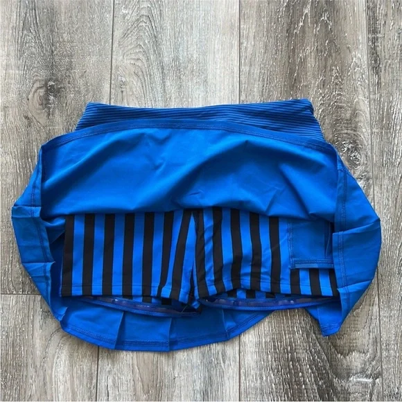 Lululemon Athletica Blue Skater Mini Skirt - Picture 4 of 4